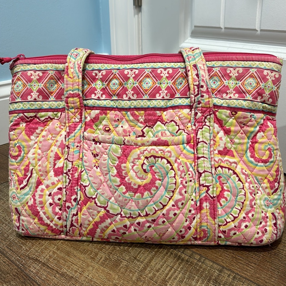 Pink Vera Bradley Shoulder Bag